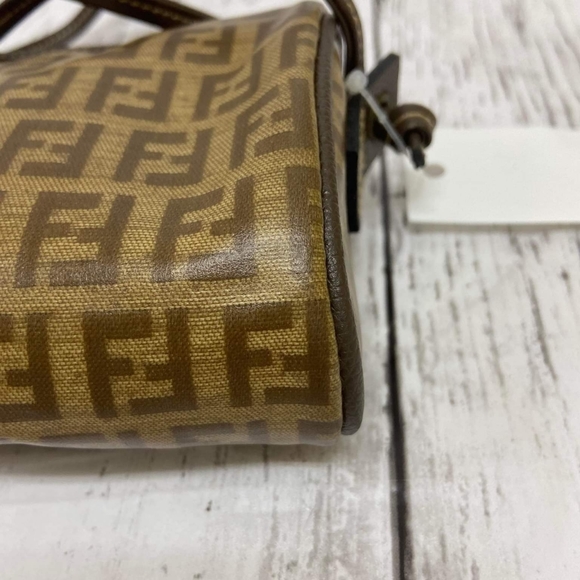 Rare Authentic FENDI Zucchino Vintage Mini Sling/Crossbody Bag - Picture 3 of 16